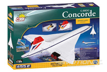 Load image into Gallery viewer, COBI Concorde Airliner 1:95 Scale Building Block Set COBI-1917
