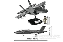 Lade das Bild in den Galerie-Viewer, COBI F-35B Lightning II USAF Aircraft 1:48 Scale Building Block Set COBI-5829
