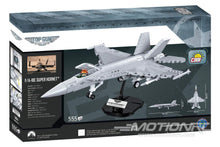 Lade das Bild in den Galerie-Viewer, COBI F/A-18E Super Hornet Aircraft 1:48 Scale Building Block Set COBI-5804
