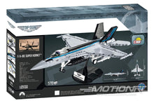 Load image into Gallery viewer, COBI F/A-18E Super Hornet Aircraft 1:48 Scale Limited Edition Building Block Set COBI-5805
