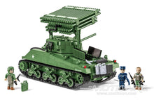 Lade das Bild in den Galerie-Viewer, COBI M4A3 Sherman Tank with T-34 Calliope 1:28 Scale Executive Edition Building Block Set COBI-2569
