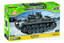 Lade das Bild in den Galerie-Viewer, COBI Panzer III AUSF. E Tank 1:48 Scale Building Block Set COBI-2707
