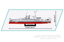 Load image into Gallery viewer, COBI Pennsylvania-Class Battleship 1:300 Scale 2 in 1 USS Arizona or USS Pennsylvania Executive Edition Building Block Set COBI-4842
