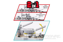 Load image into Gallery viewer, COBI Pennsylvania-Class Battleship 1:300 Scale 2 in 1 USS Arizona or USS Pennsylvania Executive Edition Building Block Set COBI-4842
