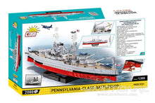 Load image into Gallery viewer, COBI Pennsylvania-Class Battleship 1:300 Scale 2 in 1 USS Arizona or USS Pennsylvania Executive Edition Building Block Set COBI-4842

