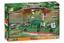 Load image into Gallery viewer, COBI River Patrol Boat 1:35 Scale Building Block Set COBI-2238
