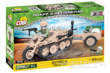 Load image into Gallery viewer, COBI SD.KFZ. 2 Kettenkrad Halftrack Motorcycle Building Block Set COBI-2401
