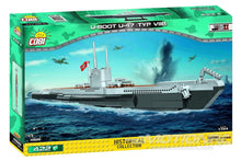 Load image into Gallery viewer, COBI U-47 (TYP VIIB) Submarine 1:144 Scale Building Block Set COBI-4828
