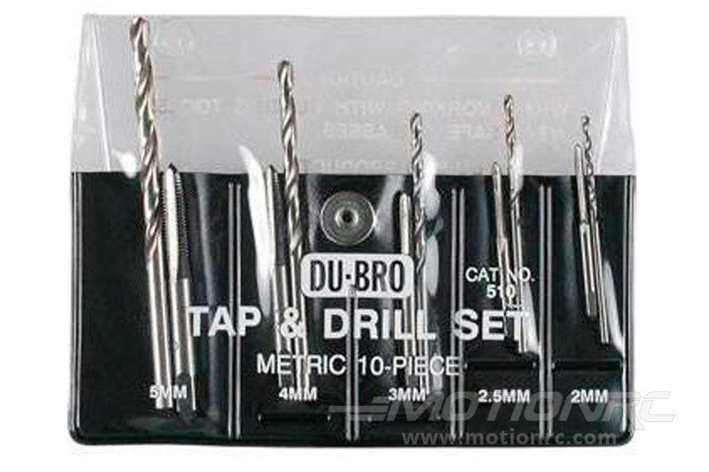 Du-Bro 10 Piece Metric Tap and Drill Set DUB510