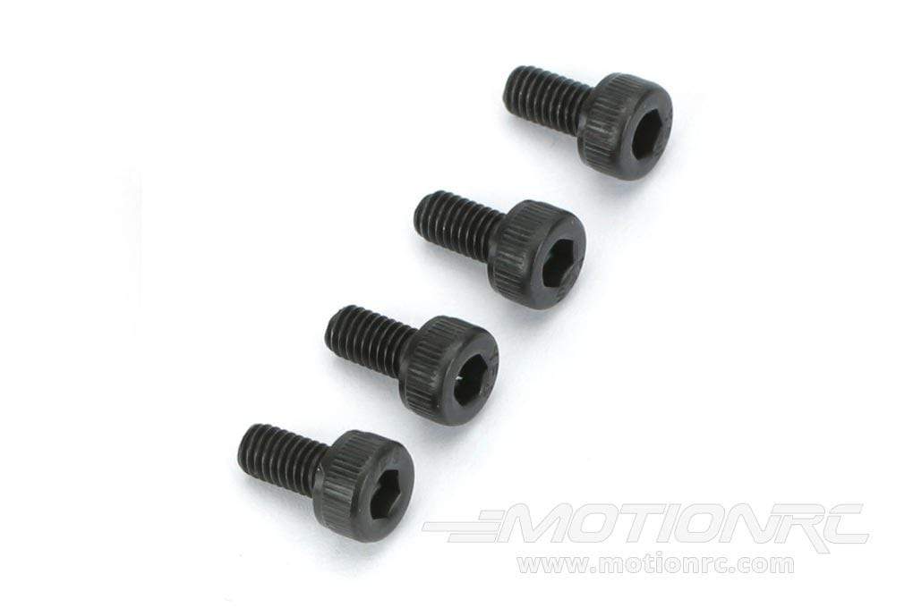 Du-Bro 3.0mm x 6 Socket Head Cap Screws (4 Pack)