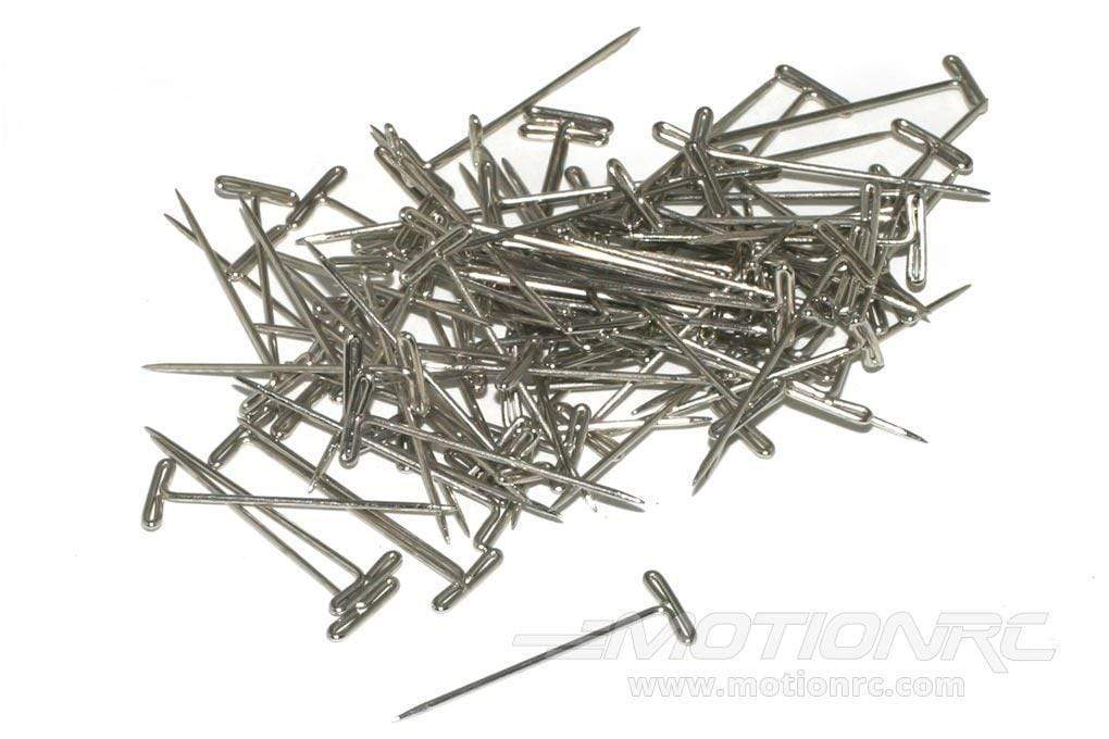 Du-Bro 31.75mm / 1-1/4" Nickel Plated T-Pins (100 Pack) DUB253