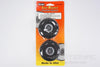 Du-Bro 76.2mm (3") x 26mm Low Bounce Treaded PVC Wheels for 4mm Axle (2 Pack) DUB300T