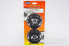 Du-Bro 88.9mm (3.5") Low Bounce Treaded PVC Wheels for 4mm Axle (2 Pack) DUB350T