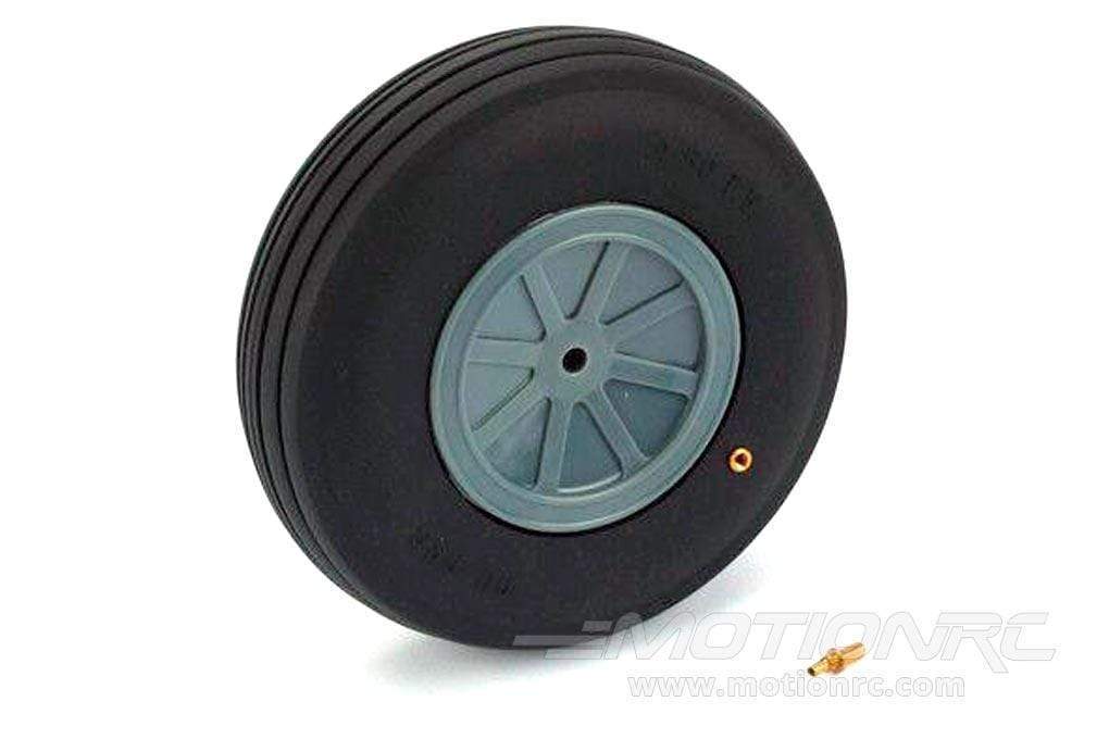 Dubro 101.6mm / 4" Large Scale Treaded Wheel DUB375TV