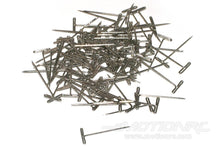Load image into Gallery viewer, Dubro 25.4mm / 1&quot; Nickel Plated T-Pins (100 Pack) DUB252
