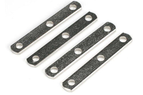 Dubro 4-40 Nickel Plated Steel Straps (4 Pack) DUB202