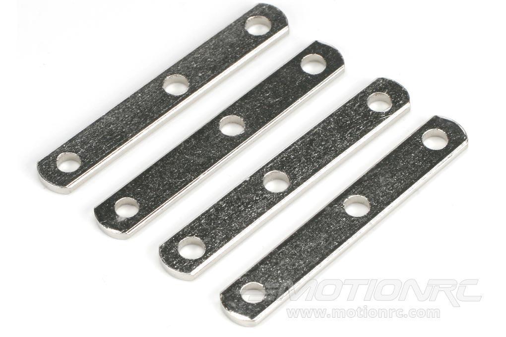 Dubro 4-40 Nickel Plated Steel Straps (4 Pack) DUB202