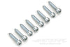 Dubro #4 x 12.7mm / 1/2" Socket Head Sheet Metal Screws (8 Pack) DUB382