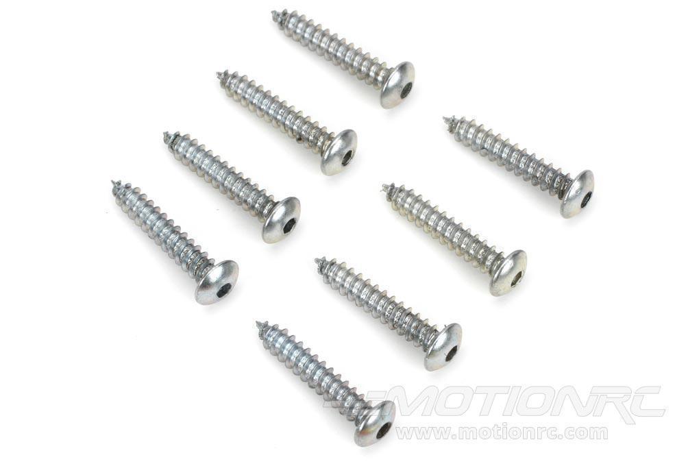 Dubro #6 x 19.05mm / 3/4" Button Head Sheet Metal Screws (8 Pack) DUB531