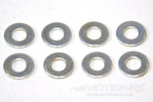Load image into Gallery viewer, Dubro 7.6mm / 0.30&quot; Flat Washer #6 (8 Pack) DUB325
