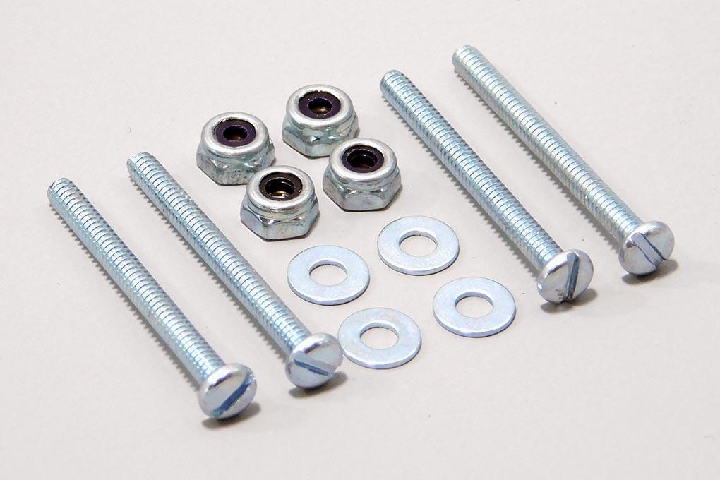 Dubro Bolt Sets With Lock Nuts 4-40 x 1-1/4