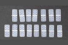 Load image into Gallery viewer, Dubro Nylon Hinges 28mm / 1.10&quot; Small - (15 Pack) DUB119
