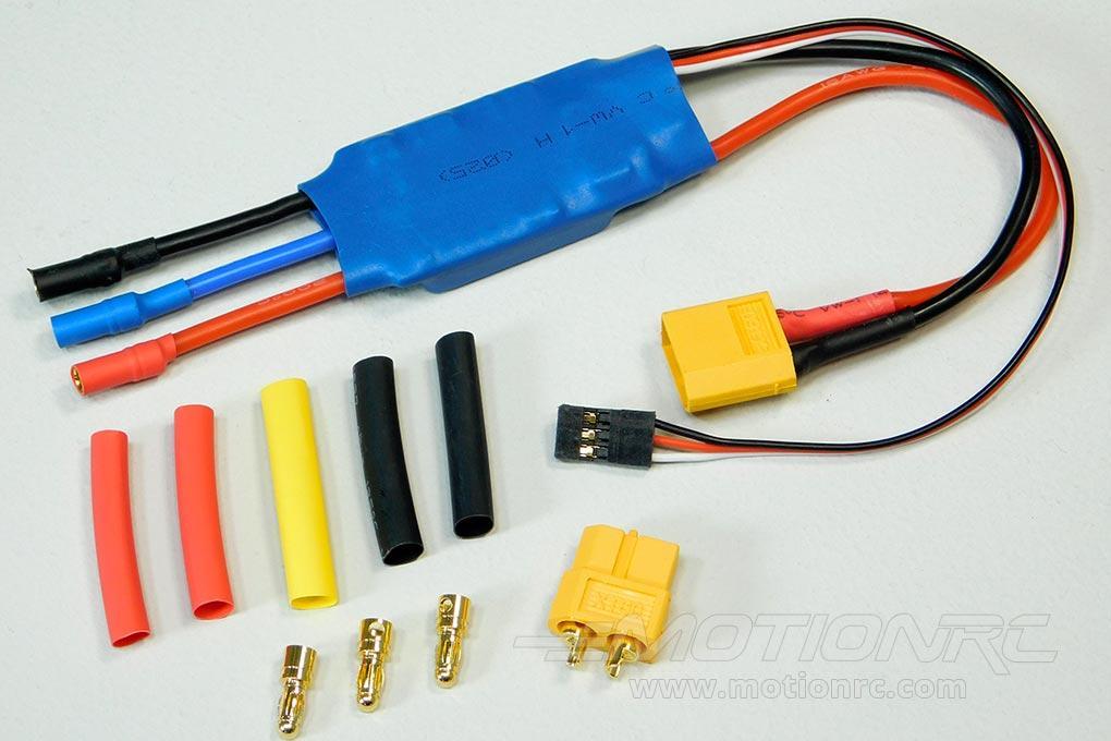 FlightLine 30A ESC with XT60 Connector 065D002001