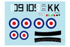 FlightLine Hawker Sea Fury Decal Sheet FLW20107