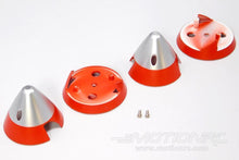 Lade das Bild in den Galerie-Viewer, FlightLine P-38L 2-Blade Propeller Spinner - Silver FLW30110911
