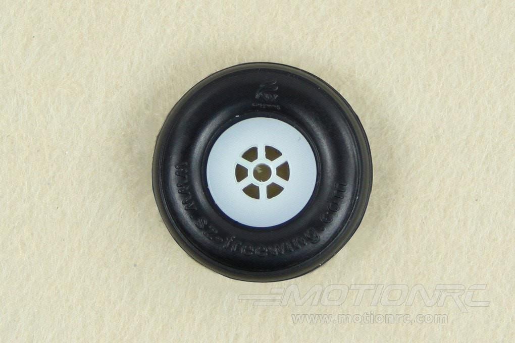 Freewing 33mm (1.29") x 10.5mm PU Rubber Treaded Wheel for 3.2mm Axle - Type A W00006084
