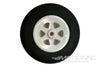 Freewing 65mm (2.55") x 16mm Treaded EVA Foam Wheel for 4.2mm Axle - White W91113186