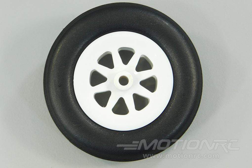 Freewing 70mm (2.75") x 20mm PU Rubber Treaded Wheel for 4.2mm Axle W70414186