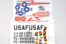 Lade das Bild in den Galerie-Viewer, Freewing 70mm EDF F-104 Decal Sheet - Silver FN2013107
