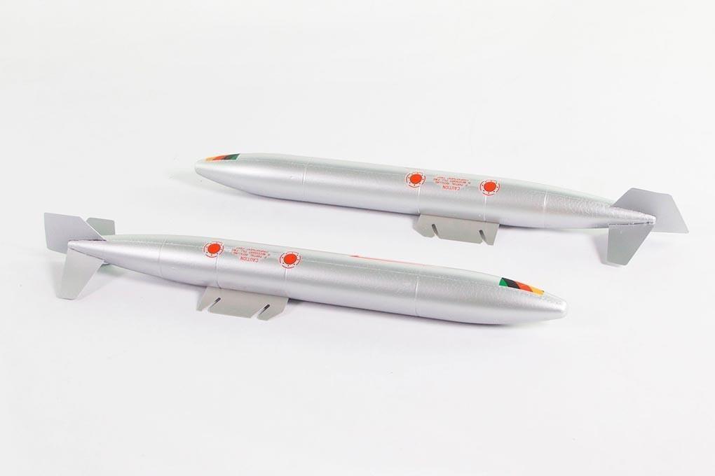 Freewing 70mm EDF F-104 Drop Tanks - Silver FN2013190