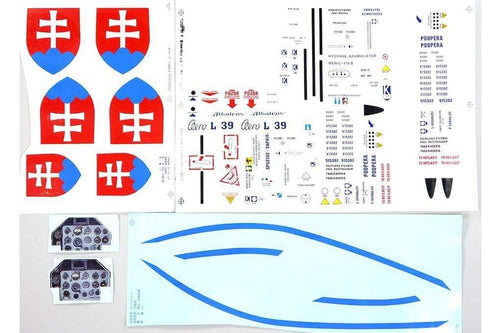 Freewing 80mm EDF L-39 Albatros Decal Sheet FJ2151107