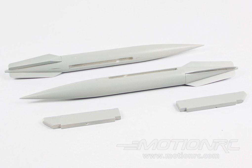 Freewing 80mm Mig-21 Drop Tanks and Pylons - Blue FJ2102105