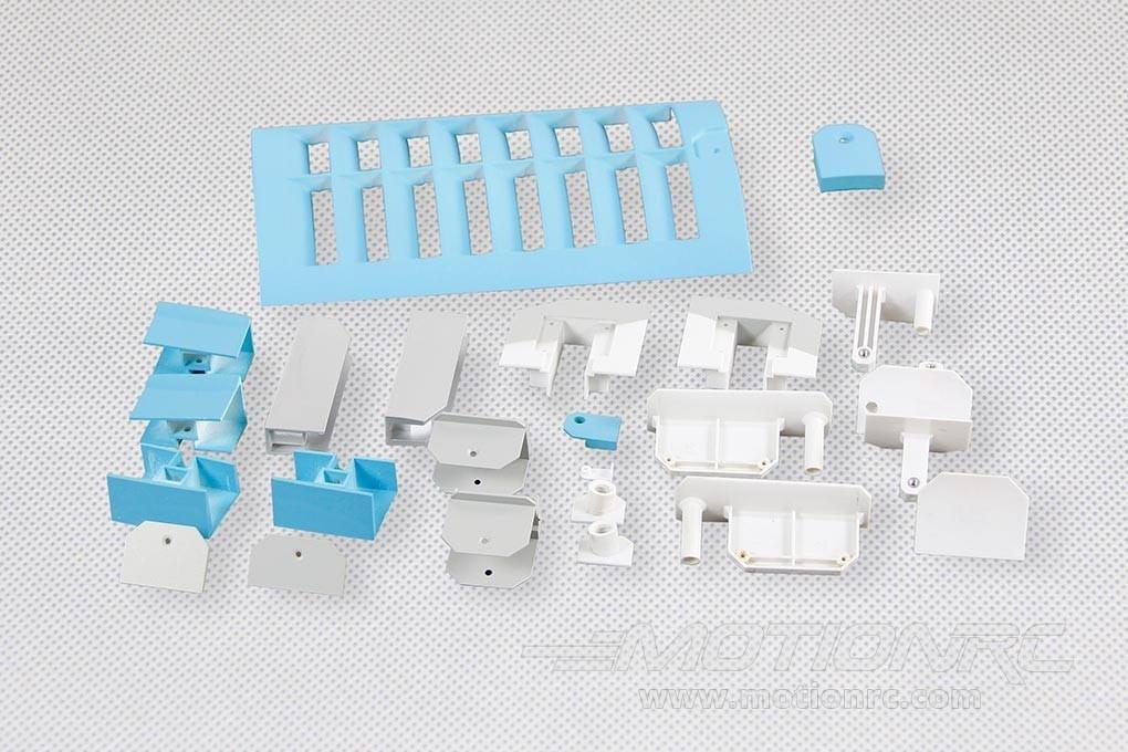 Freewing 80mm Mig-21 Plastic Parts Set - Blue FJ21021094