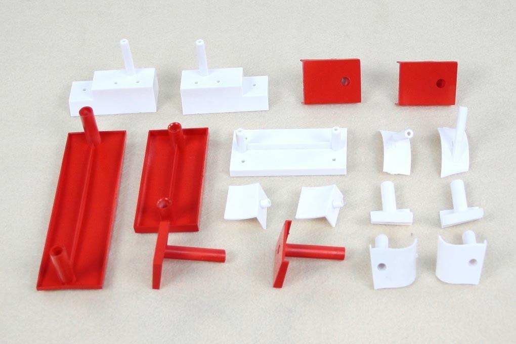 Freewing 80mm Super Scorpion Plastic Parts Set 1 FJ20711094