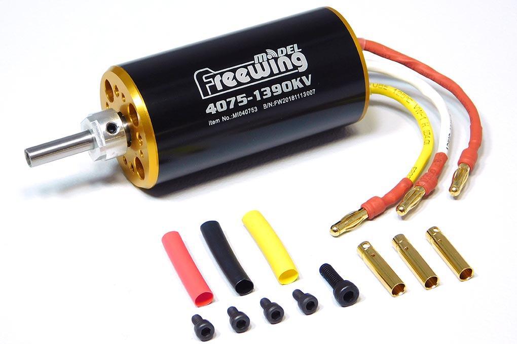 Freewing 8S 4075-1390kV Brushless Inrunner Motor MI040753