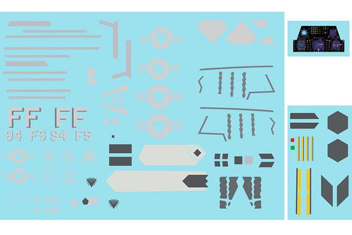 Freewing 90mm EDF F-22 Raptor Decal Sheet FJ3131107