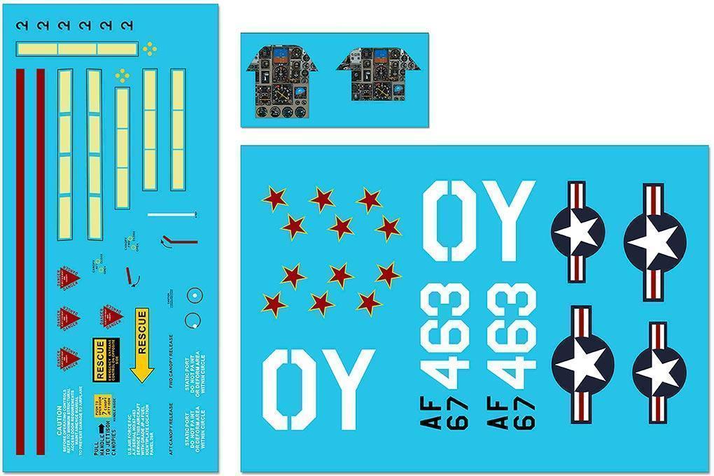 Freewing 90mm EDF F-4 Phantom II Decal Sheet FJ3121107