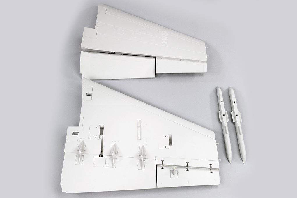 Freewing 90mm EDF F/A-18C Hornet Main Wing Set - Base Gray FJ3142102