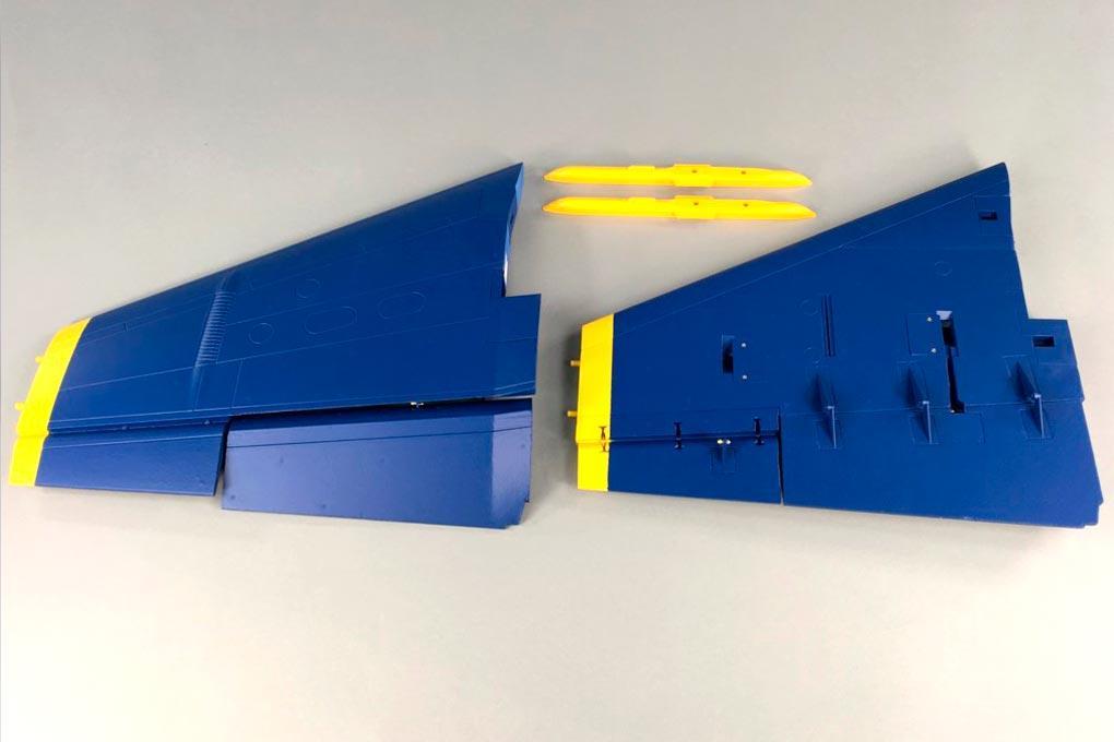 Freewing 90mm EDF F/A-18C Hornet Main Wing Set - Blue Angels FJ3141102