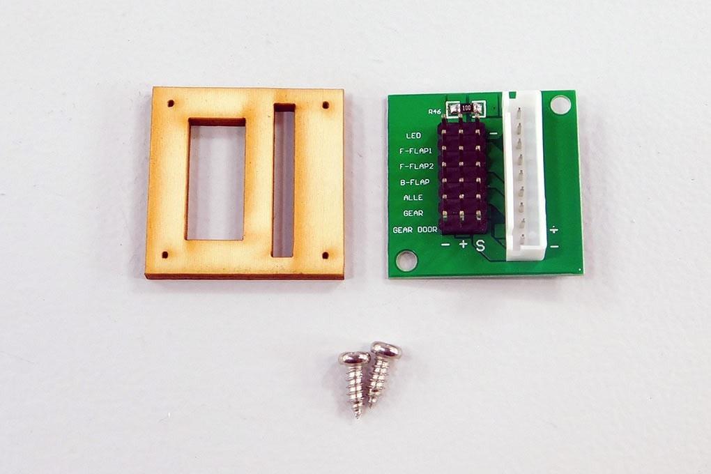 Freewing 90mm T-45 Integrated Circuit Board - Main Wing E1201