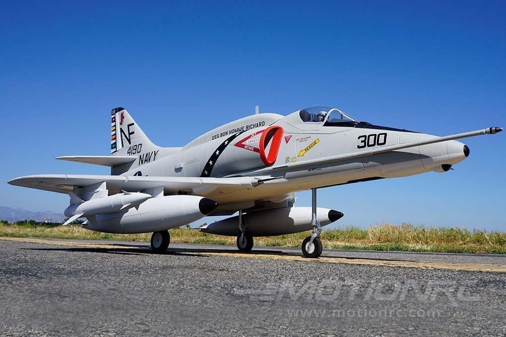 Freewing A-4E/F Skyhawk 80mm EDF Jet - ARF PLUS FJ21311A+