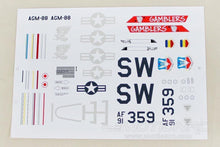 Lade das Bild in den Galerie-Viewer, Freewing F-16C 90mm Decal Sheet FJ3061107
