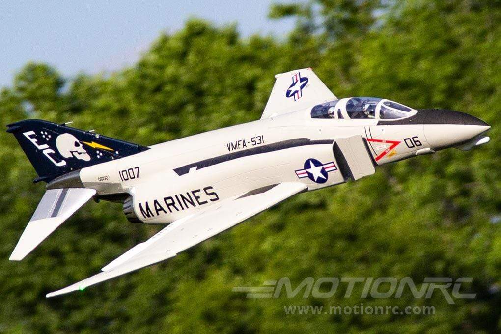 Freewing F-4 Phantom II "Ghost Grey" 90mm EDF Jet - PNP FJ31212P