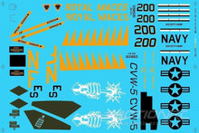 Lade das Bild in den Galerie-Viewer, Freewing F/A-18 64MM &quot;Royal Maces&quot; Decal Sheet FJ1071107
