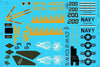 Freewing F/A-18 64MM "Royal Maces" Decal Sheet FJ1071107