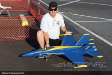 Load image into Gallery viewer, Freewing F/A-18C Hornet Blue Angels 90mm EDF Jet - ARF PLUS FJ31411A+
